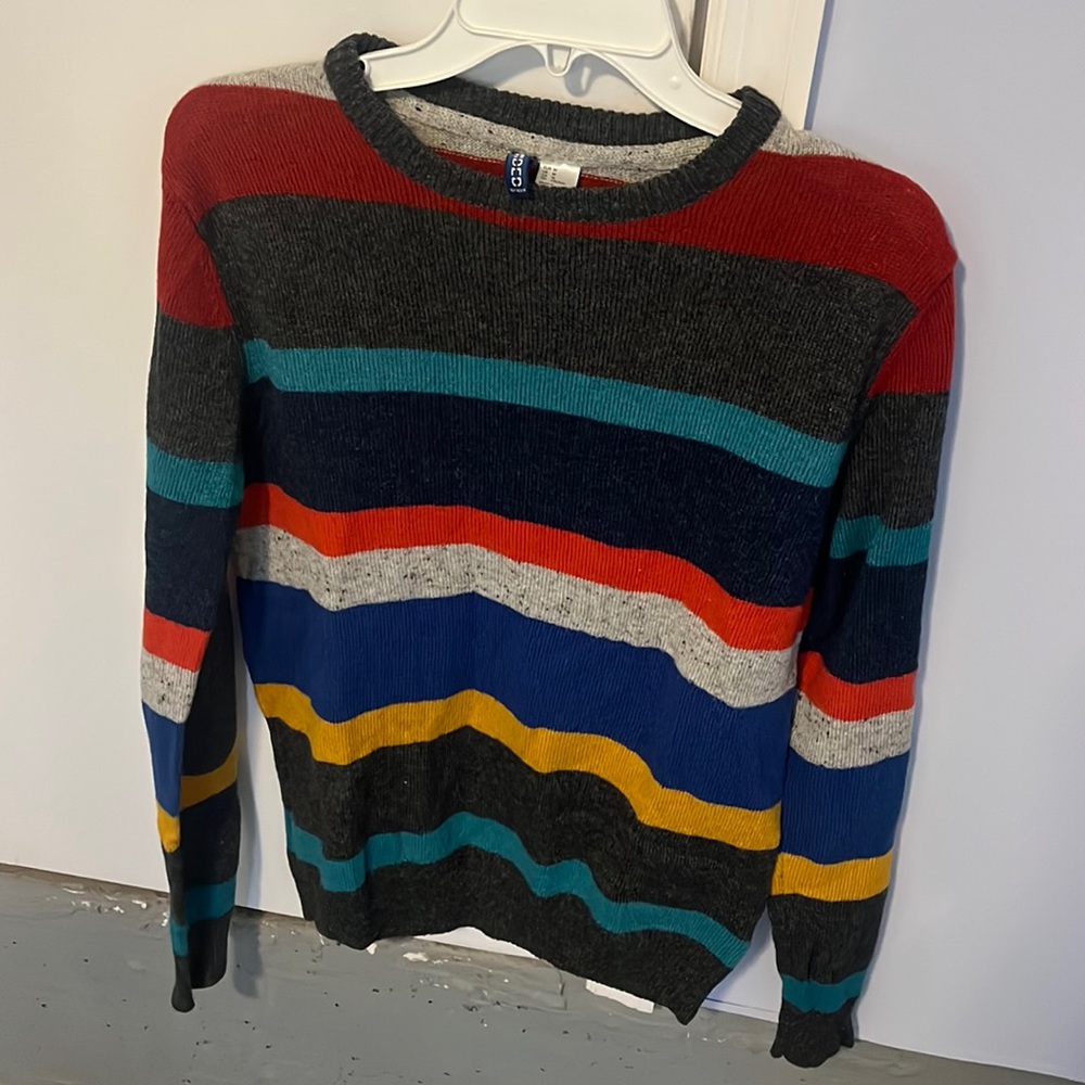 Striped H&M knitted sweater